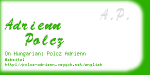 adrienn polcz business card